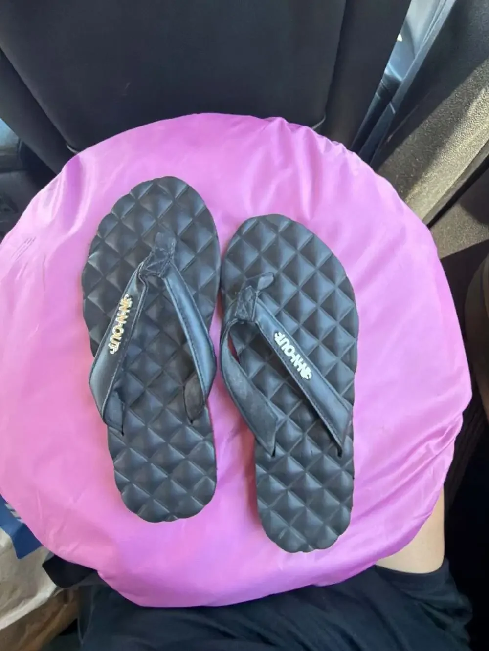 In-N-Out Burger Quilted Foam Footbed Flip Flops‎
